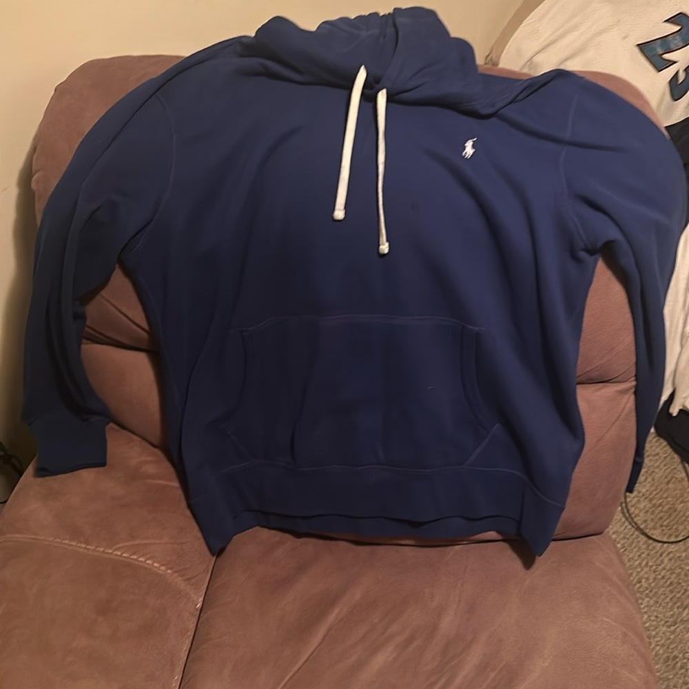 Polo Hoodie Sweatshirt